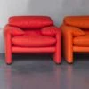 675 Maralunga Lounge Chair, 1973