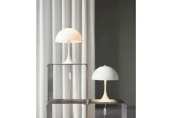 Louis Poulsen Panthella Mini Table Lamp, 1971 -Vitra Store Louis Poulsen Verner Panton Panthella Mini Table Lamp 2