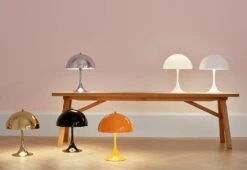 Louis Poulsen Panthella Mini Table Lamp, 1971 -Vitra Store Louis Poulsen Verner Panton Panthella Mini Table Lamp 3