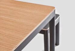 Metal Dowel Table -Vitra Store VG P Klauser and Carpenter Metal dowel table 4