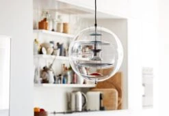 Verpan VP Globe Pendant Light, 1969 -Vitra Store Verpan Verner Panton Globe Coloured Glass 1