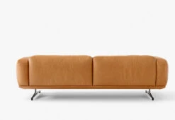 Inland AV23 Three-seater Sofa, 2022 -Vitra Store andtradition anderssen voll inland av23 sofa with cognac leather 1