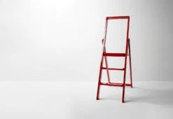 Design House Stockholm Step Ladder, 2009 -Vitra Store design house stockholm twentytwentyone step ladder red lacquer