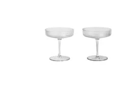 Ferm LIVING Ripple Champagne Saucer, 2017