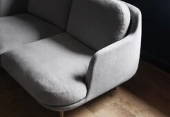 Fritz Hansen Lune Two-seat Sofa -Vitra Store fritz hansen Lune sofa
