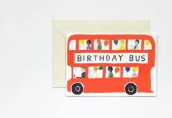 Birthday Bus Card