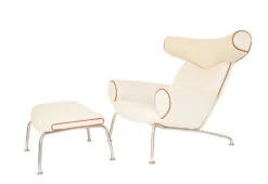 N/A Hans Wegner, Ox Chair And Stool, 1960