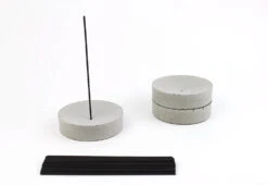 Sandalwood Charcoal Incense -Vitra Store kenkawai concrete incese holder