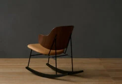 Menu Penguin Rocking Chair With Upholstered Seat, 1953 -Vitra Store menu ib kofod larsen penguin rocking chair upholstered 4