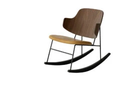 Menu Penguin Rocking Chair With Upholstered Seat, 1953 -Vitra Store menu ib kofod larsen penguin rocking chair upholstered walnut dakar 0250