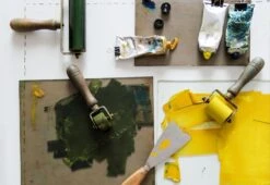 Kombu Kelp Print, 2015 -Vitra Store printing process yellow green 5cb25a24 d1d8 49f1 9237 80a6f0292995