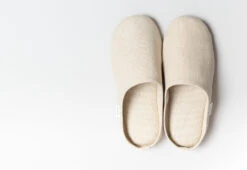 Sasawashi Slippers 15 Sasawashi Slippers -Vitra Store sasawashi moccasin slipper beige 2