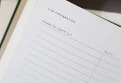 Guided Travel Journal -Vitra Store twentytwentyone Kartotek Copenhagen Guided Travel Journal 2