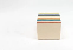 Candy Stripe Charm Box -Vitra Store twentytwentyone kevin stamper candy stripe vaneer box cube 2