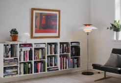 Louis Poulsen PH 80 Floor Light -Vitra Store twentytwentyone poul henningsen PH80 Chrome 2