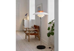 Louis Poulsen PH 80 Floor Light -Vitra Store twentytwentyone poul henningsen PH80 Chrome